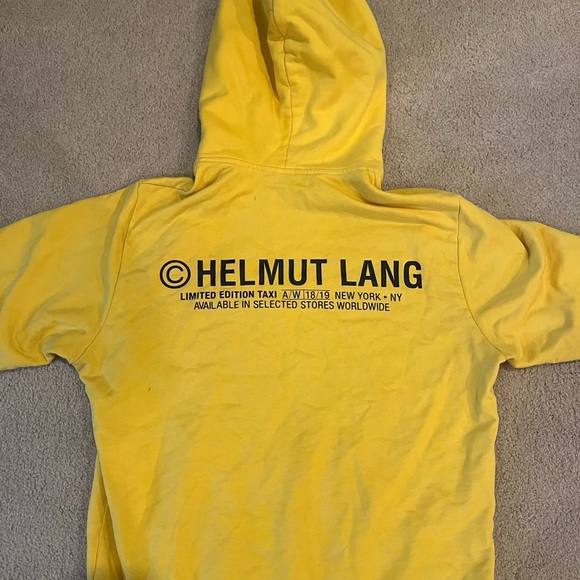 Helmut Lang NYC Taxi Hoodie - Picture 2 of 5